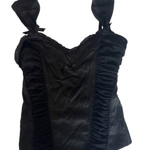 Vintage y2k Bebe corset top.